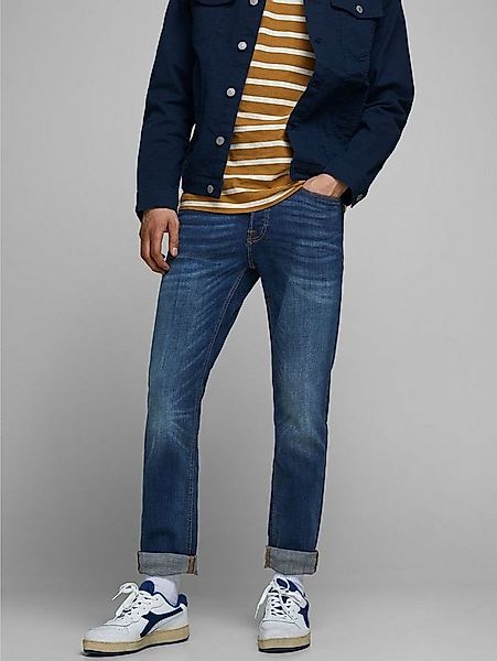 Jack & Jones Regular-fit-Jeans Jeans TIM Straight Legs Flat Front TIM ORIGI günstig online kaufen