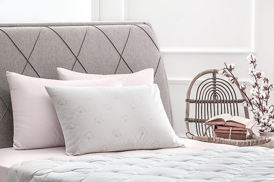 Yatas Bedding Baumwollkissen "Cotton, Kissen 40x80 cm" 1 Stk. tlg. allergik günstig online kaufen