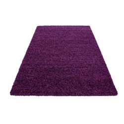 Carpettex Hochflor-Teppich Unicolor - Einfarbig, Läufer, günstig online kaufen