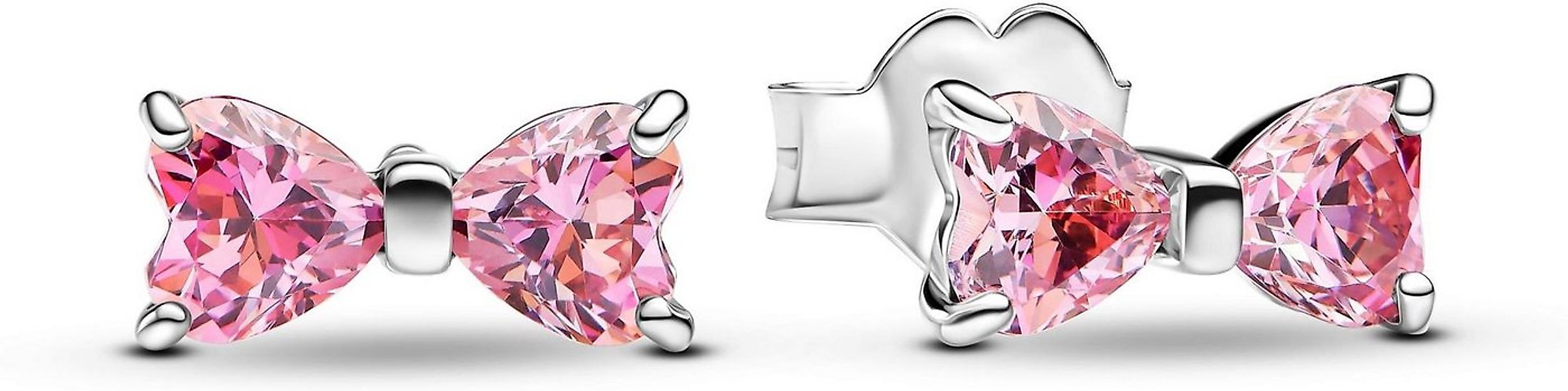 Pandora Ohrring-Set Pandora Sterling silver Cubic Zirconia Pink 293505C01 O günstig online kaufen