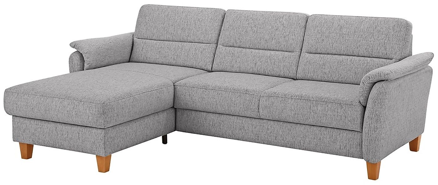 Home affaire Ecksofa »Palmera L-Form«, Federkern, wahlweise mit Bettfunktio günstig online kaufen