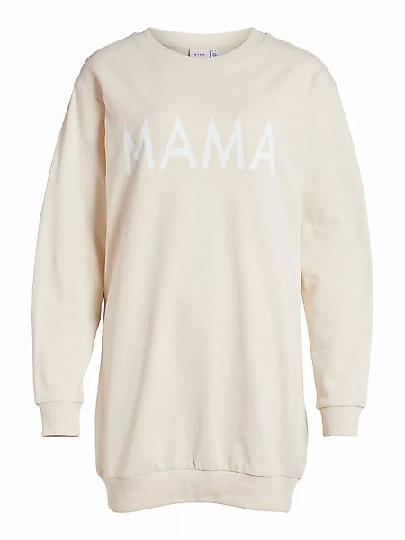 VILA Mama Sweatshirt Damen Beige günstig online kaufen