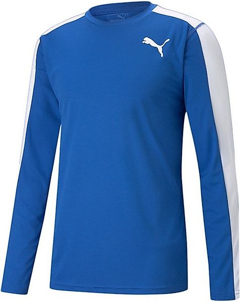 PUMA Kurzarmshirt Cross the Line LS Y TEAM POWER BLUE-PUMA WHITE günstig online kaufen