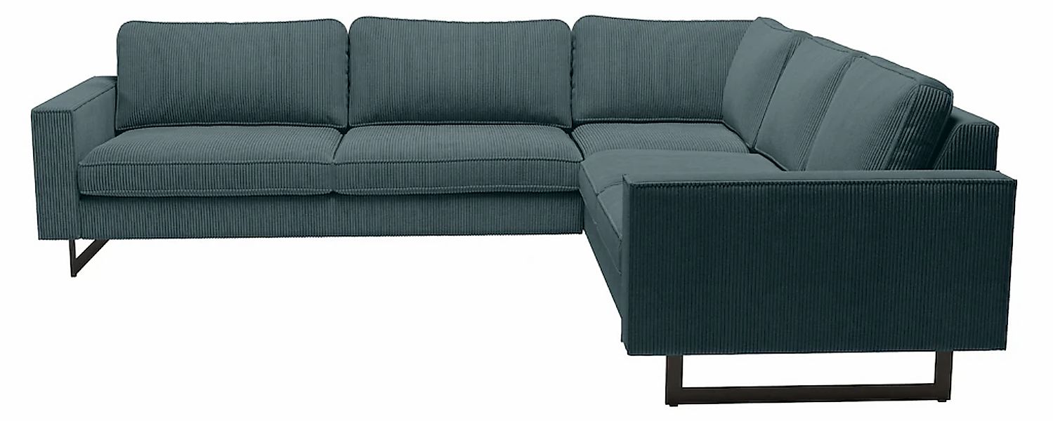 Home affaire Ecksofa "Pinto, XXL, 250/290 cm, langer Schenkel, Ottomane" Co günstig online kaufen