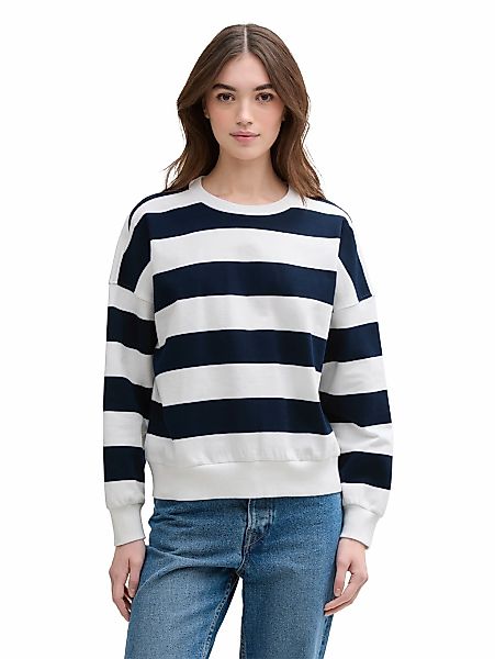 TOM TAILOR Denim Sweatshirt, aus weicher Baumwolle günstig online kaufen