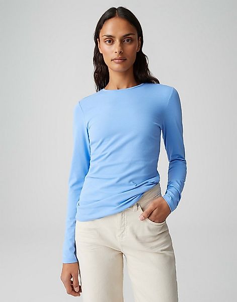 OPUS Langarmshirt SMILLA aus Jersey figurbetont geschnitten, weicher Griff, günstig online kaufen