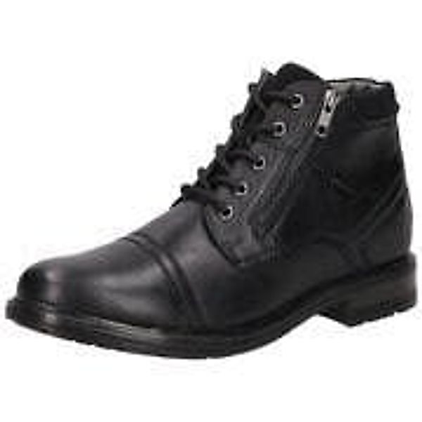 7MILES Schnürstiefelette Herren schwarz günstig online kaufen