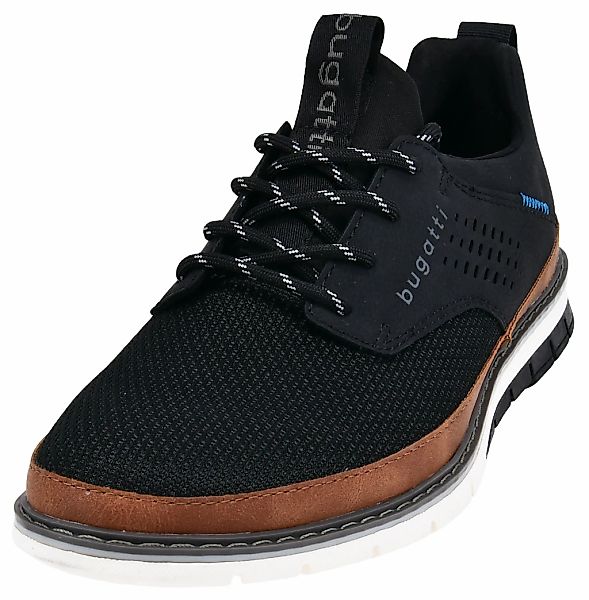 bugatti Schnürschuh mit Lochmuster, Freizeitschuh, Halbschuh, Schnürschuh günstig online kaufen