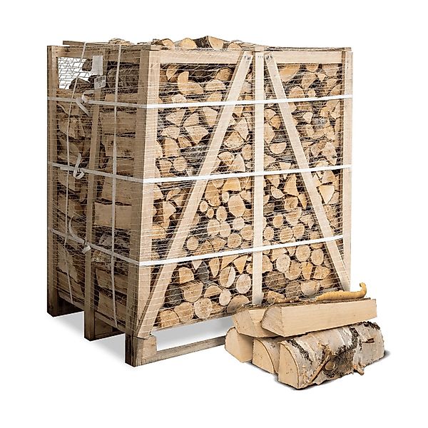 HEIZFUXX Kaminholz Birke 1 RM, 500 günstig online kaufen