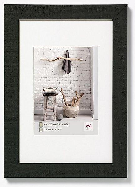 Walther Bilderrahmen Holzrahmen HO318B Home 13x18cm schwarz günstig online kaufen