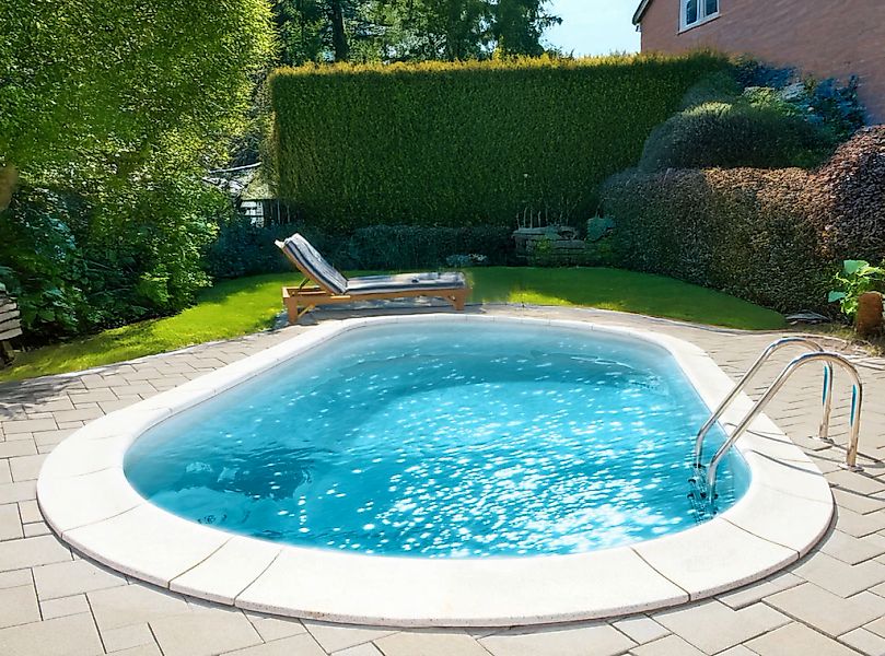my POOL BWT Ovalpool "PREMIUM mit sandfarbener Innenfolie" Höhe 120 cm, in günstig online kaufen