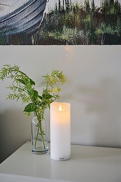 Sirius Home A/S LED-Kerze Sara flackernde Flamme 7,5cm Durchmesser wiederau günstig online kaufen