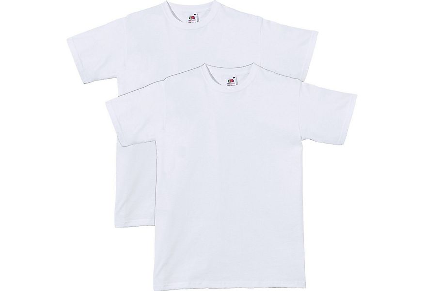 Fruit of the Loom Sweatshirt Unisex-T-Shirt, 2er-Pack Uni günstig online kaufen