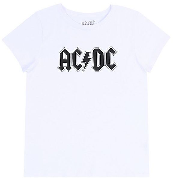 Sarcia.eu Kurzarmshirt Weißes AC DC T-Shirt S günstig online kaufen