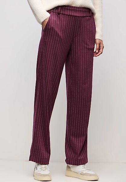 STREET ONE Stoffhose mit Nadelstreifenmuster günstig online kaufen