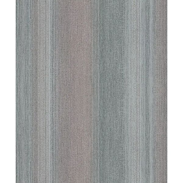 Marburg Vliestapete Vintage Deluxe Streifen Struktur Grau Blau FSC® günstig online kaufen