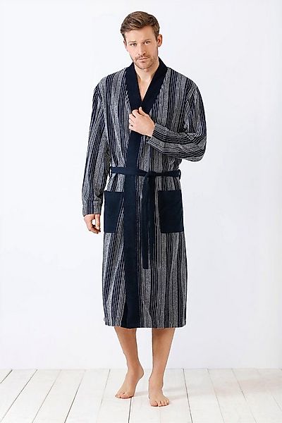 Hajo Morgenmantel Herren Mantel Frottee günstig online kaufen