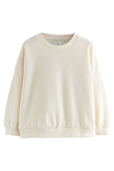 Next Sweater Geripptes, gemütliches Oversized Fit günstig online kaufen