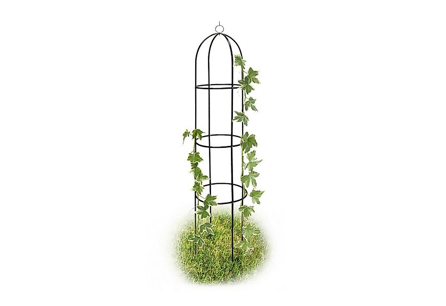 relaxdays Rankhilfe 2x Rankobelisk aus Metall 1,9 m günstig online kaufen