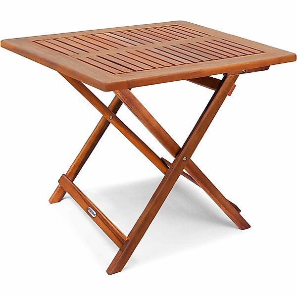 Gartentisch Akazienholz 70x70x73cm klappbar günstig online kaufen