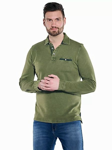 Engbers Langarm-Poloshirt Langarm-Shirt mit Polo-Kragen günstig online kaufen