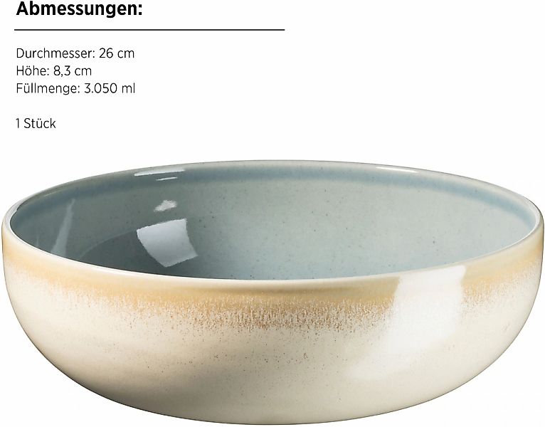MÄSER Salatschüssel "Candy, Schüssel Set, aus Steinzeug" 5 Stk. aus Steinze günstig online kaufen