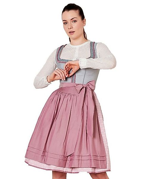 KRÜGER COLLECTION Dirndl Dirndl 'Siena' 114267, Grau Rose 60cm günstig online kaufen