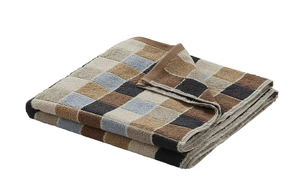 como Duschtuch  Karo ¦ braun ¦ Maße (cm): B: 70 Badtextilien > Handtücher & günstig online kaufen