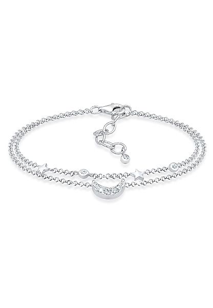 Elli Armband Halbmond Sterne Galaxy Kristalle günstig online kaufen