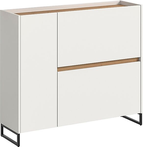 INOSIGN Schuhschrank »EVRID, Breite 110cm, 1 Tür, 2 Schuhwalzen, inkl. Meta günstig online kaufen