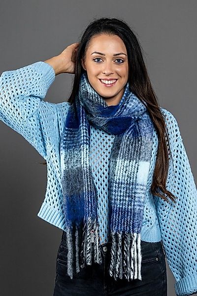 COLLEZIONE ALESSANDRO Modeschal "Beth" 1 Stk. kariert mit Fransen günstig online kaufen