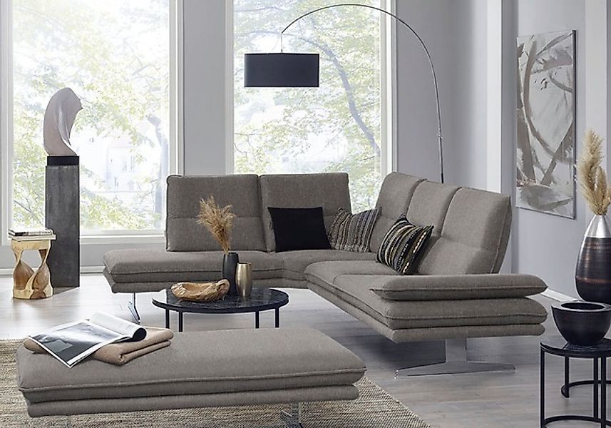 W.SCHILLIG Ecksofa »broadway, Designsofa, mit tollem Sitzkomfort, L-Form«, günstig online kaufen