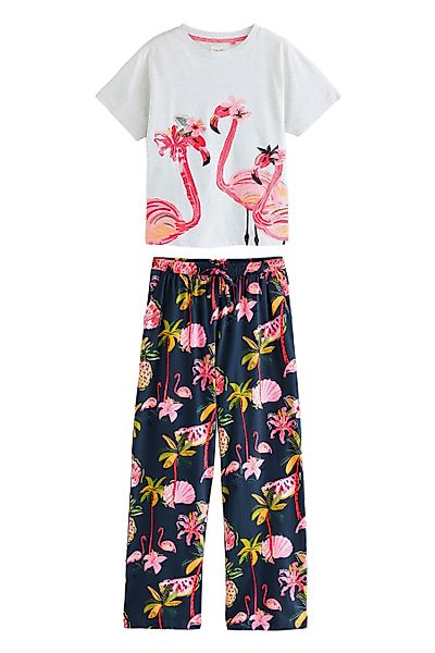 Next Pyjama Kurzärmeliger Baumwoll-Pyjama (2 tlg) günstig online kaufen