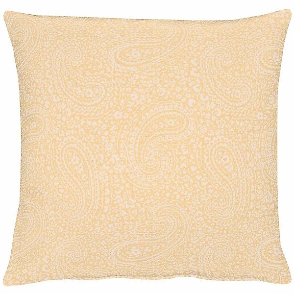 APELT Dekokissen "7907 Uni Paisley" Kissenhülle mit Füllung, 1 Stück günstig online kaufen