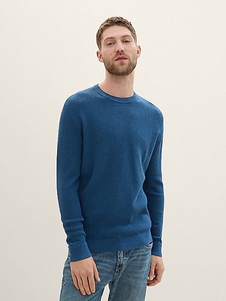 TOM TAILOR Strickpullover Pullover & Strickjacken Strickpullover aus Baumwo günstig online kaufen