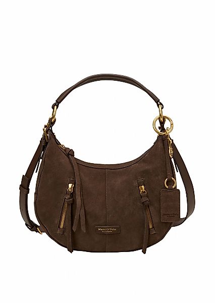 Marc OPolo Umhängetasche "aus weichem Veloursleder" günstig online kaufen