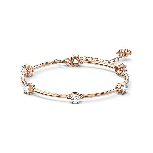 Swarovski Armband Constella Armreif, Weiß, Roségold-Legierung günstig online kaufen