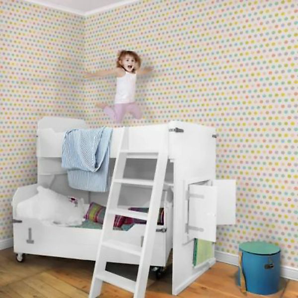 Bilderwelten Kindertapete No.YK61 Punkte Pastell pastell Gr. 240 x 240 günstig online kaufen