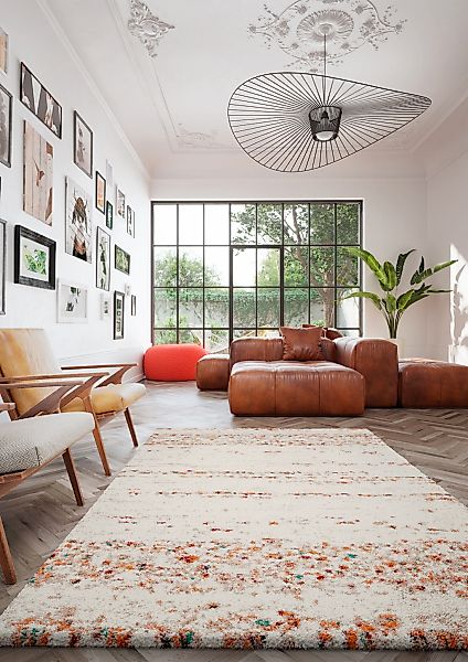 Primaflor-Ideen in Textil Hochflor-Teppich "HIMALAYA, Made in Belgium" rech günstig online kaufen