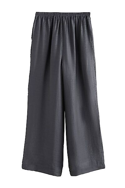 Next Palazzohose Strukturierte Schlupfhose mit weitem Beinschnitt (1-tlg) günstig online kaufen