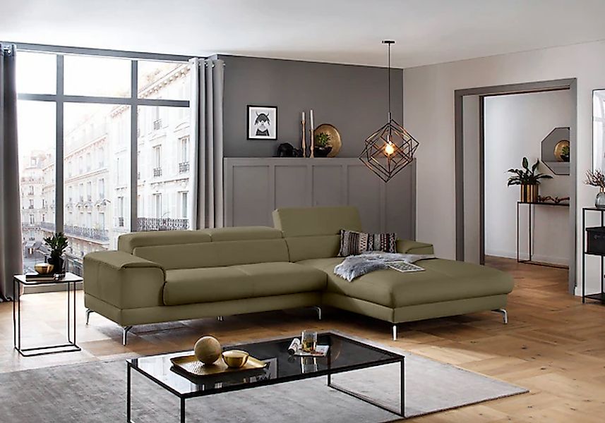 W.SCHILLIG Ecksofa »piedroo, Designsofa mit tollem Sitzkomfort, bequem und günstig online kaufen