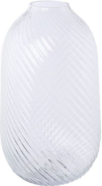 Home affaire Tischvase Marenne (1 St), aus Glas, mit wunderschönem Schliff günstig online kaufen