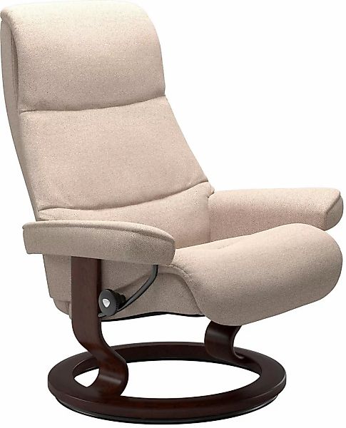 Stressless Relaxsessel "View", mit Classic Base, Größe L, Gestell Braun günstig online kaufen