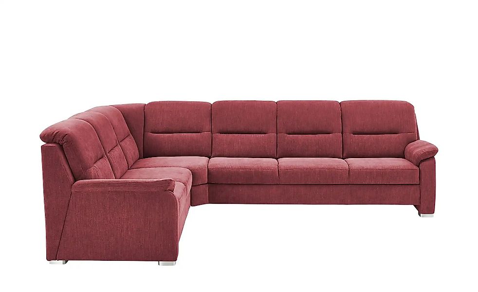 meinSofa Ecksofa  Vera ¦ rot ¦ Maße (cm): H: 92 Polstermöbel > Sofas > Ecks günstig online kaufen