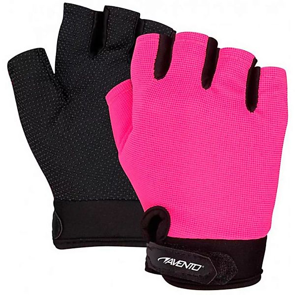 Avento Fitness Mesh Trainingshandschuhe L-XL Pink / Grey günstig online kaufen