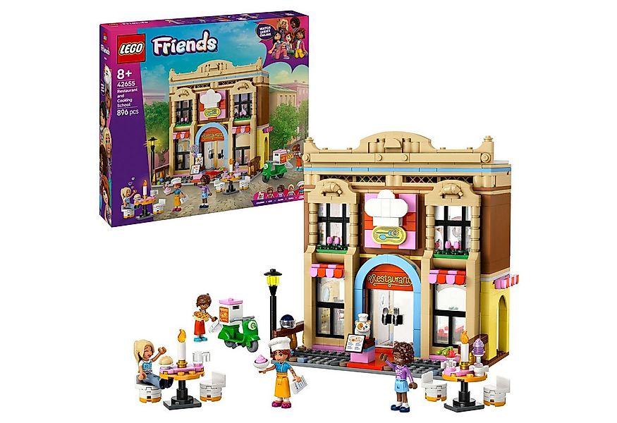 LEGO® LEGO Friends Restaurant und Kochschule, Spielbausteine günstig online kaufen