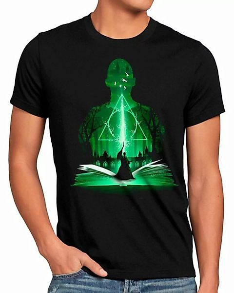 style3 Print-Shirt Herren T-Shirt Dangerous Sorcerer potter harry hogwarts günstig online kaufen