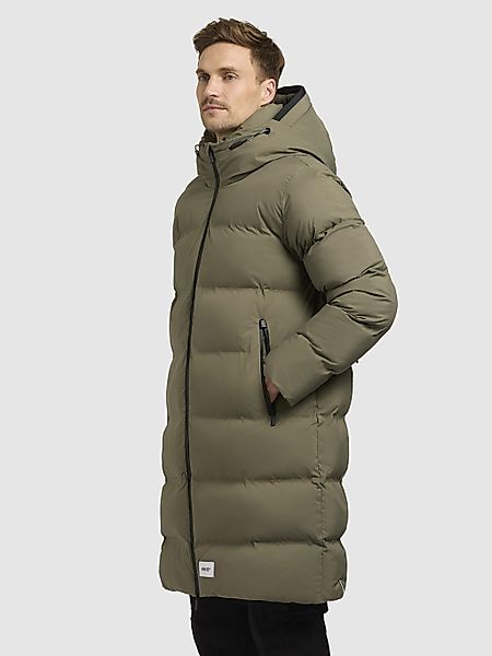 khujo Steppmantel "Caius2-YM" Stylischer Herren Wintermantel mit Kapuze günstig online kaufen