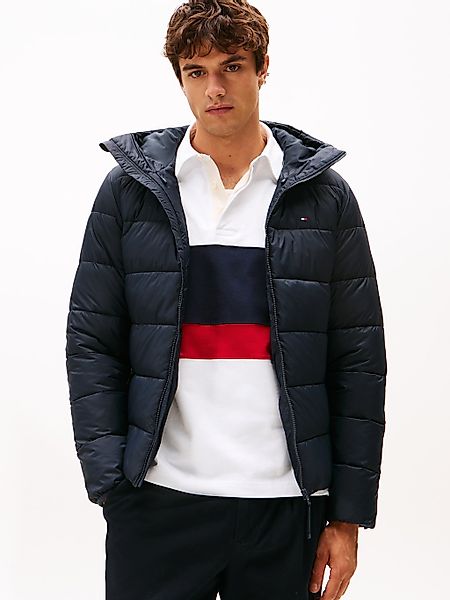 Tommy Hilfiger Steppjacke "MID WEIGHT HOODED JACKET" mitKapuze Winterjacke, günstig online kaufen