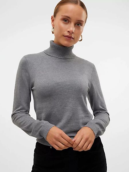 Vero Moda Strickpullover VMIRIS LS ROLLNECK PULLOVER GA NOOS günstig online kaufen